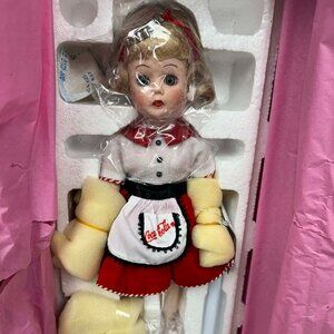 Vintage 1997  The Coca-Cola Carhop Doll Madame Alexander Doll NIB